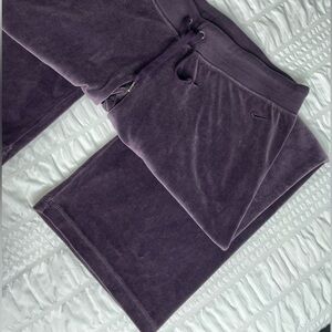 Nike Purple Velour Sweatpants